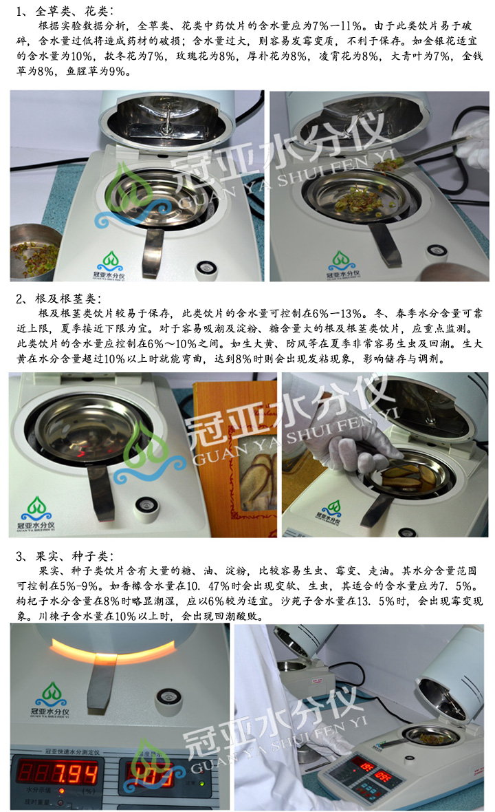 中藥材水分測定儀