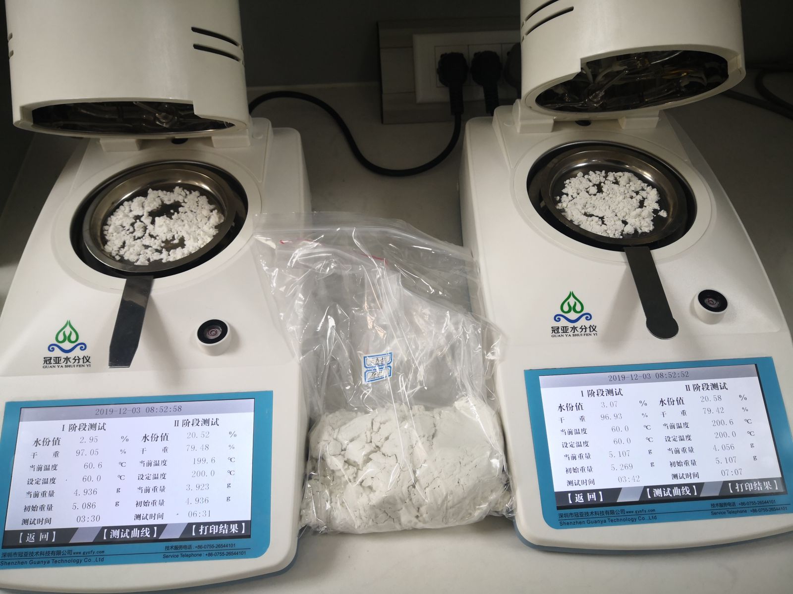 天然石膏純度結晶水測定儀應用